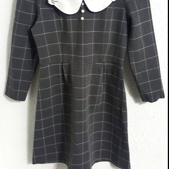 Kitty Grey Dress size L - Picture 13 of 15